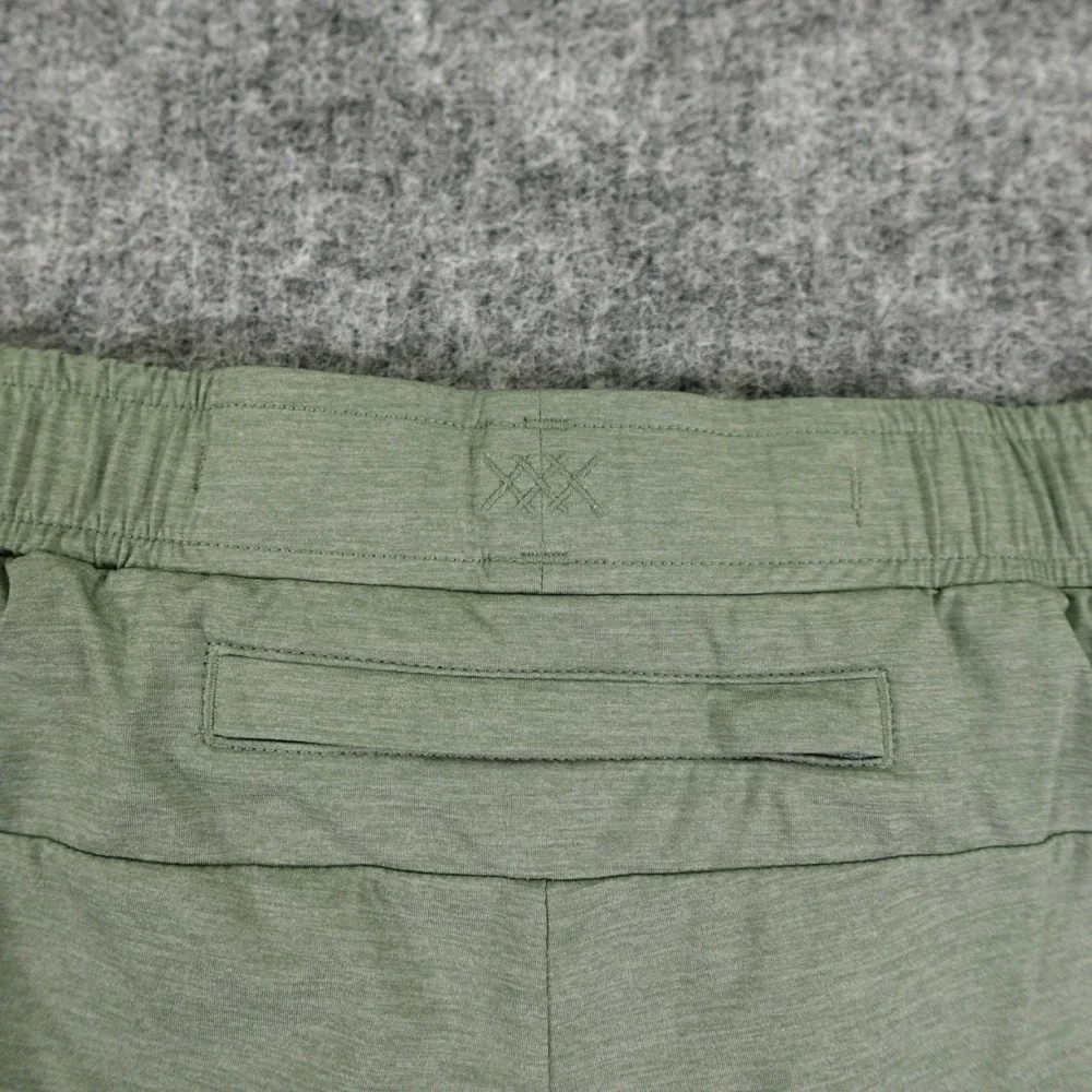 RHONE Shorts Mens 2XL Light Green Lined‎ Pull On Soft Gym Running Training